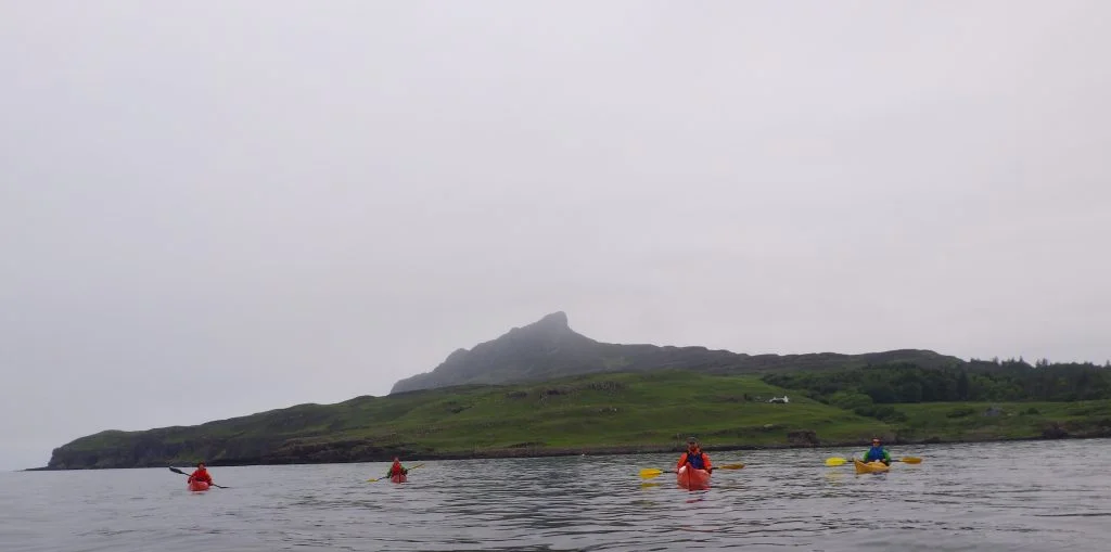 An Sgurr Isle of Eigg with discoverykayaking.co.uk