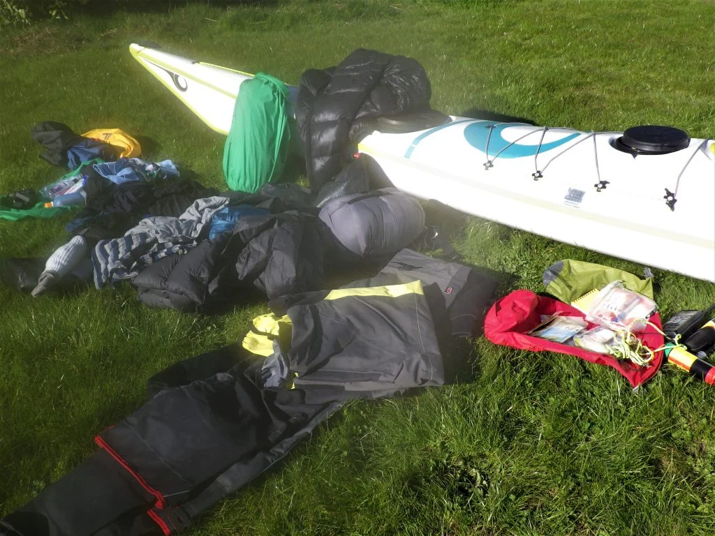 Sea Kayaking expedition 4th hatch kit